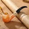 electronic cigarette ring E-Pipe With 24K Gold Tank For Brown Wood/Green Marble/Yellow Sahara/White Jade ePipe
