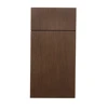 Solid Teak Wood Round Corner/Louvered Kitchen Cabinet Doors