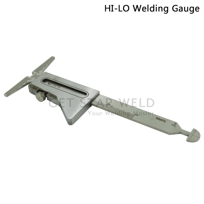Weld Gauge Small Height And Low Gauge HI-LO Welding Gage Measuring Gauge 