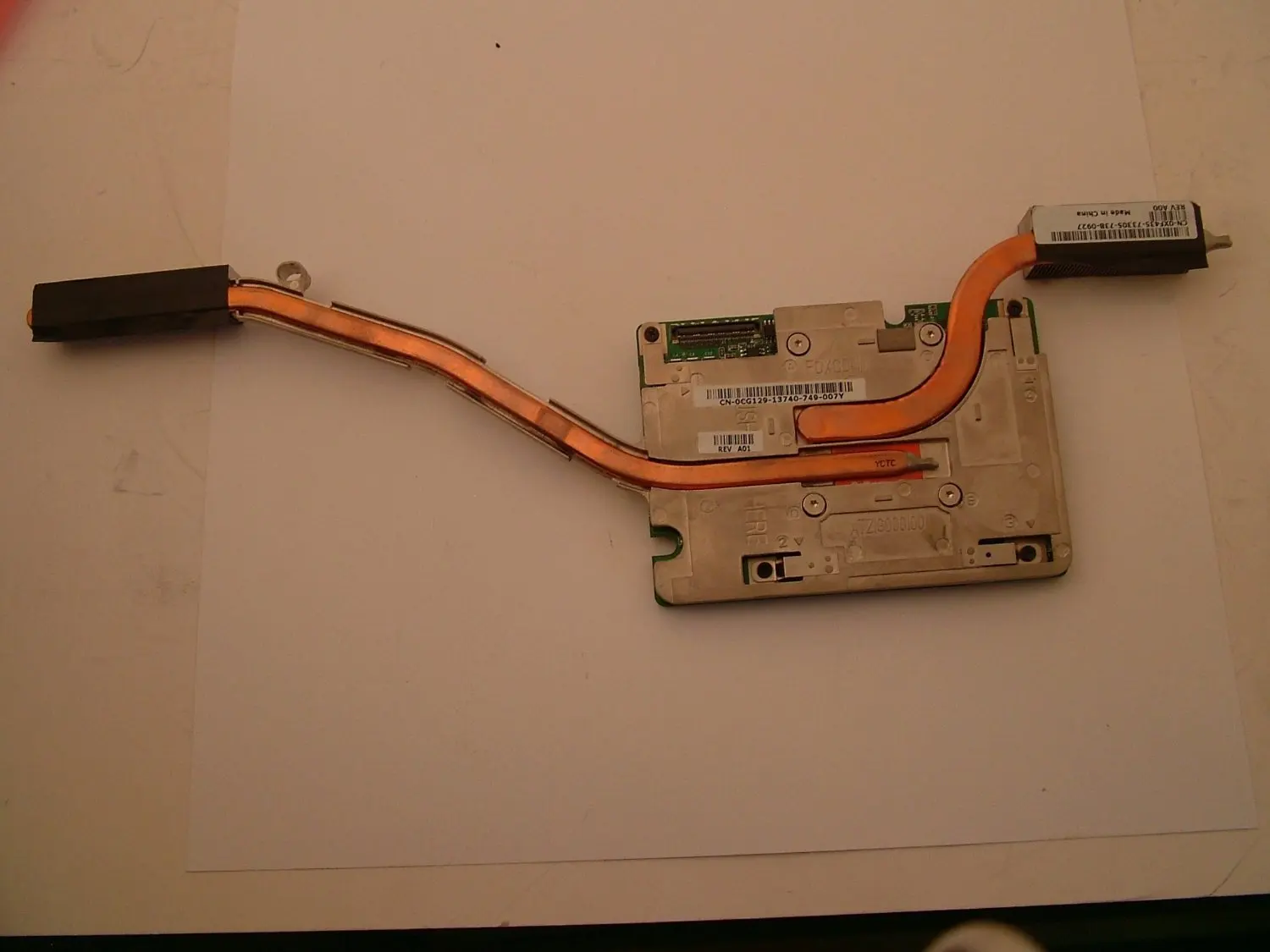 GENUINE Dell Nvidia GeForce 7900 Precision M90 256MB Video Card w//Heatsink YF209