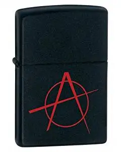Zippo Anarchy Black Matte Lighter (Set of 6)