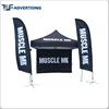 /product-detail/commercial-advertising-hexagon-ez-up-racing-canopy-tent-with-feather-banner-flags-60715972127.html