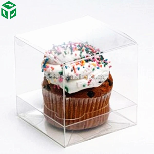 プラスチック製折りたたみ式小さな正方形の透明なケーキ包装ミニカップケーキボックス Buy カップケーキボックス ケーキボックス ミニカップ ケーキボックスと包装 Product On Alibaba Com