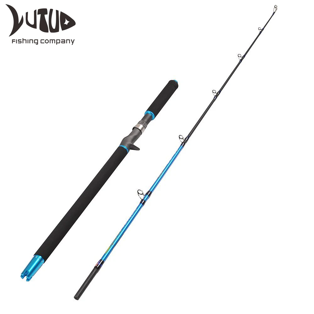 Powerful Carbon Jig Fishing Rods Boat Pole Ocean Lure Hard Jigging Boat Fishing Rod