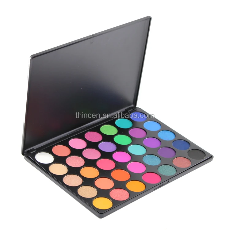 35E-Gr High Pigmented 35 Color Custom Eye Makeup Shimmer And Matte Eyeshadow Palette Private Label