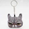 Cute 3D Cats Dogs Pets Key Rings Keyring Keychain Gifts Women Men Accessories BD857