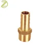 CNC Customized Galvanized Threaded Brass Long Nipple Reducing Union Pipe Fitting Brass Fitting Reducer