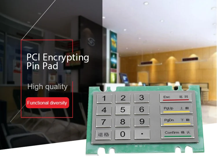 Sunson Payment Terminal Se8098b 3des Encrypted Pin Pad - Buy 3des ...