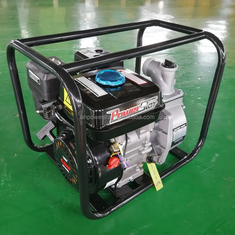 Powerstar 2 Inch 50mm Petrol Pump Machine Price,4 Stroke Gasoline Water