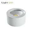 High quality circular directional decoration round surface mounted cob 3w 7w 10w led round downlight factory