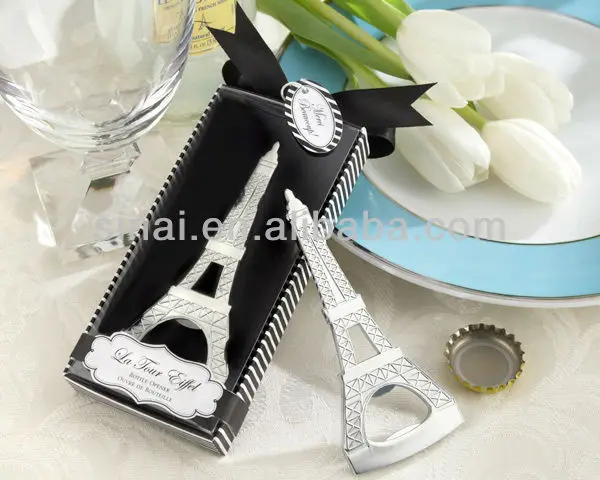 SNWF-C-5022 La Tour Eiffel  Chrome Bottle Opener