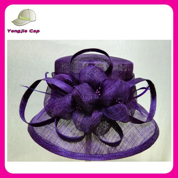 purple church hats