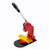 Manual design wholesale square round oval button badge maker machine