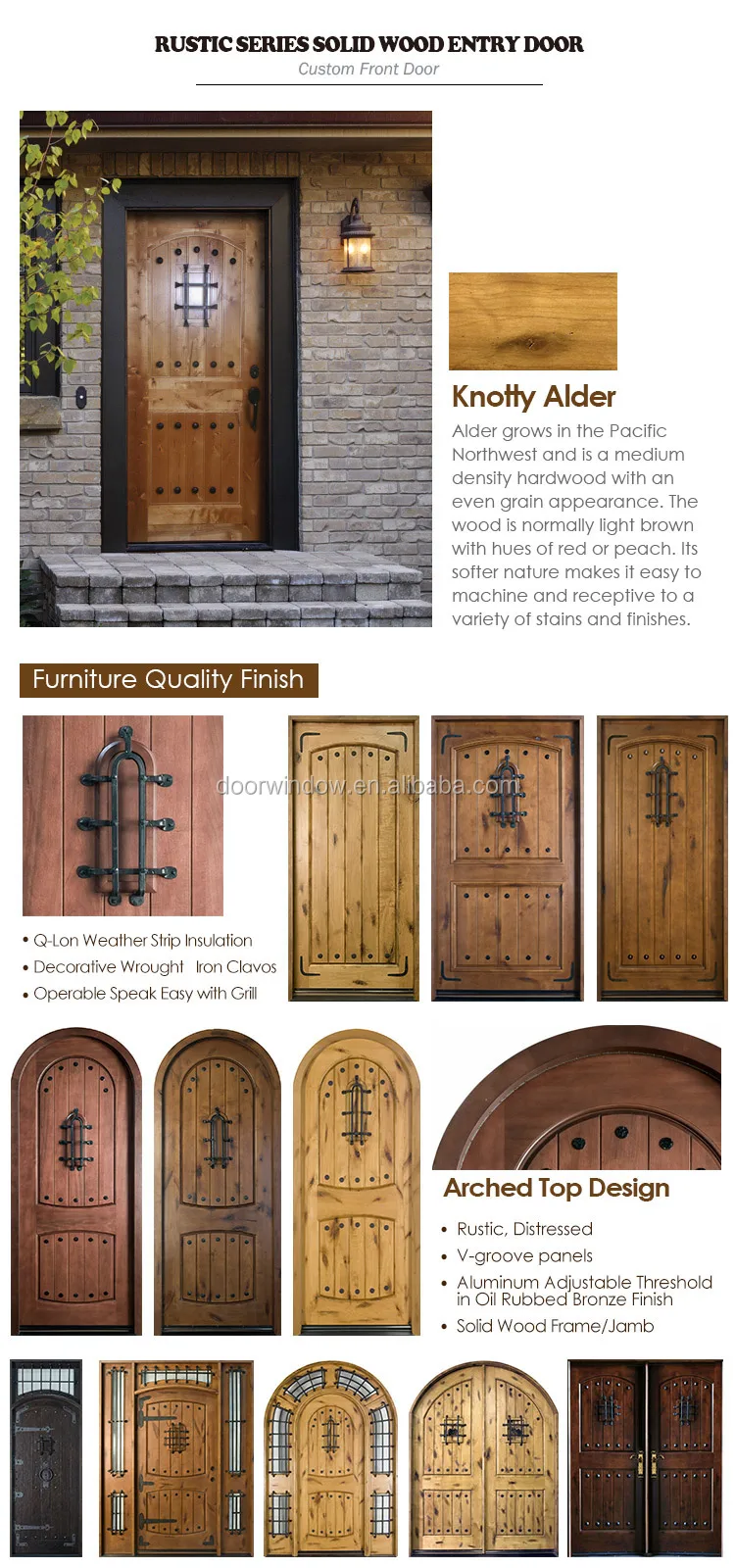 house gate arched round top designs main entrance interior solid wood french doors