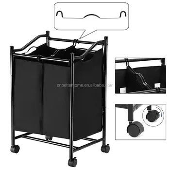 4 compartment laundry basket