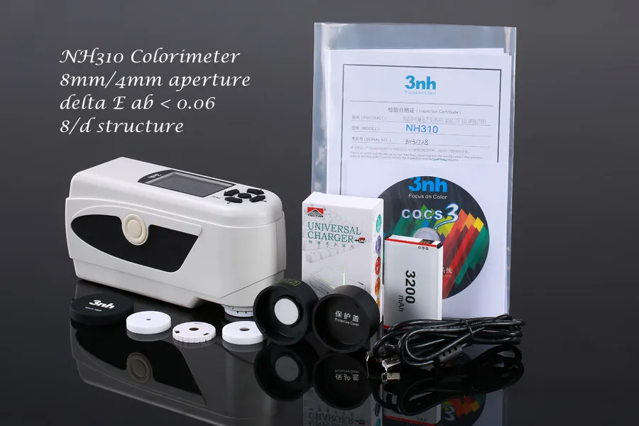 Food quality control lab equipment digital portable colorimeter