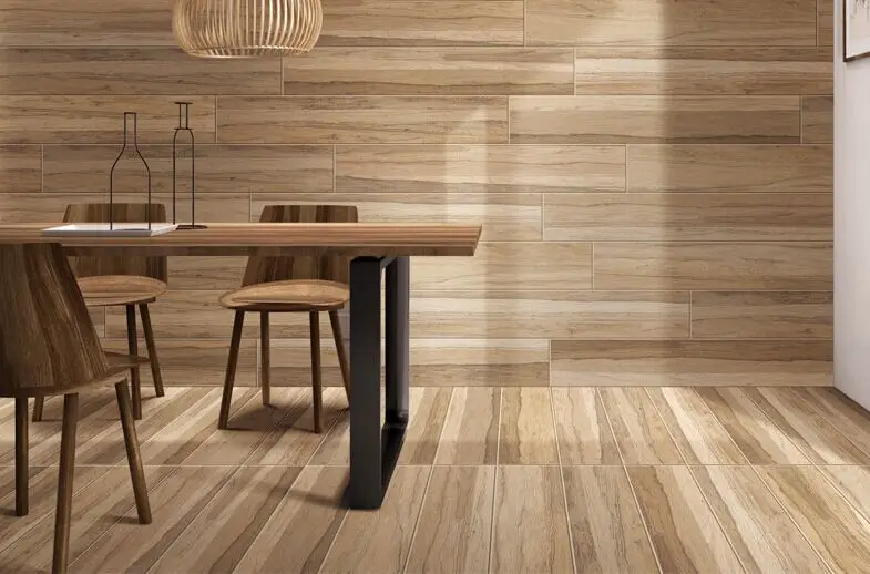 防滑高品质新型建筑材料木材效果木制地板瓷砖在中国 - buy ink print