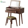 Europe Style Bedroom Double Drawers Dressing Makeup Table Dressers