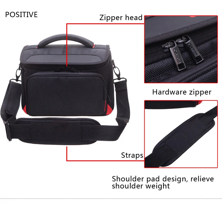 Waterproof nylon travel camera photo bags