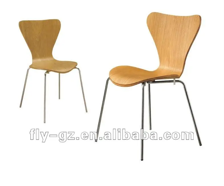 Cheap Wooden Dining Chairs Plywood Chair Cafeteria Chair - Buy Wooden ...