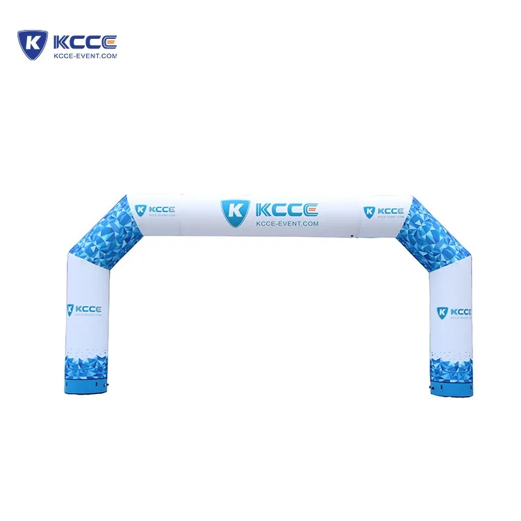 Custom Advertising Outdoor 8*4m sports Race start and finish line inflatable arch//