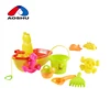 wholesale pirate styling outdoor plastic play set summer sand beach toy for children