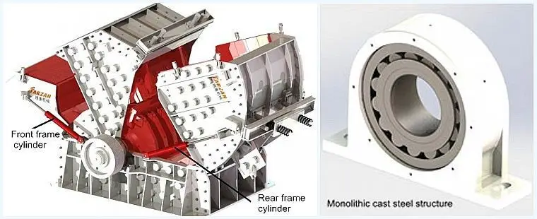 Easy maintenance gold mining equipment portable rock crusher for stone quarry