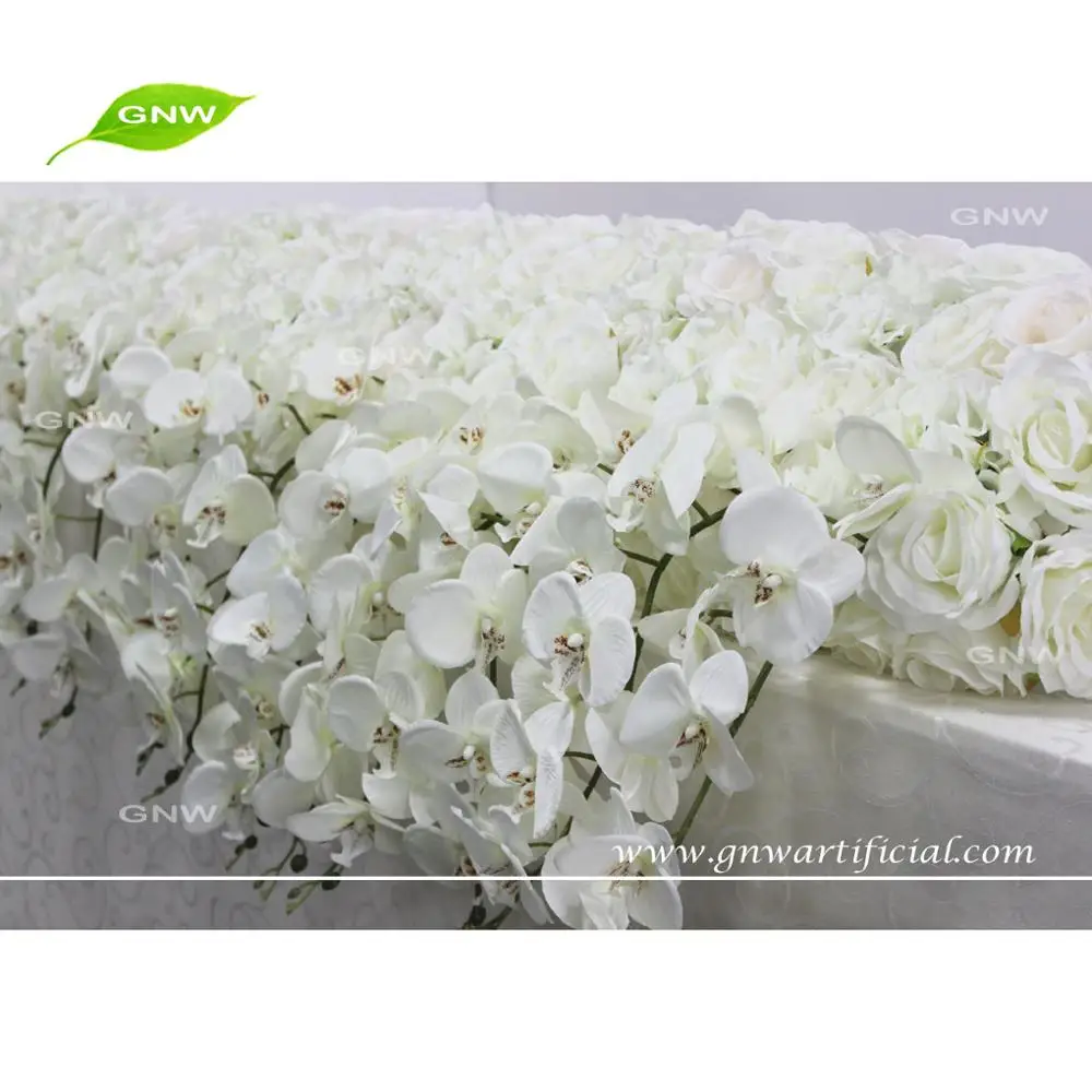 Gnw Flw1707012 Cheaper Hanging Artificial White Silk Flowers For