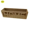 Hot famous wooden rectangle small storage organizer wholesale
