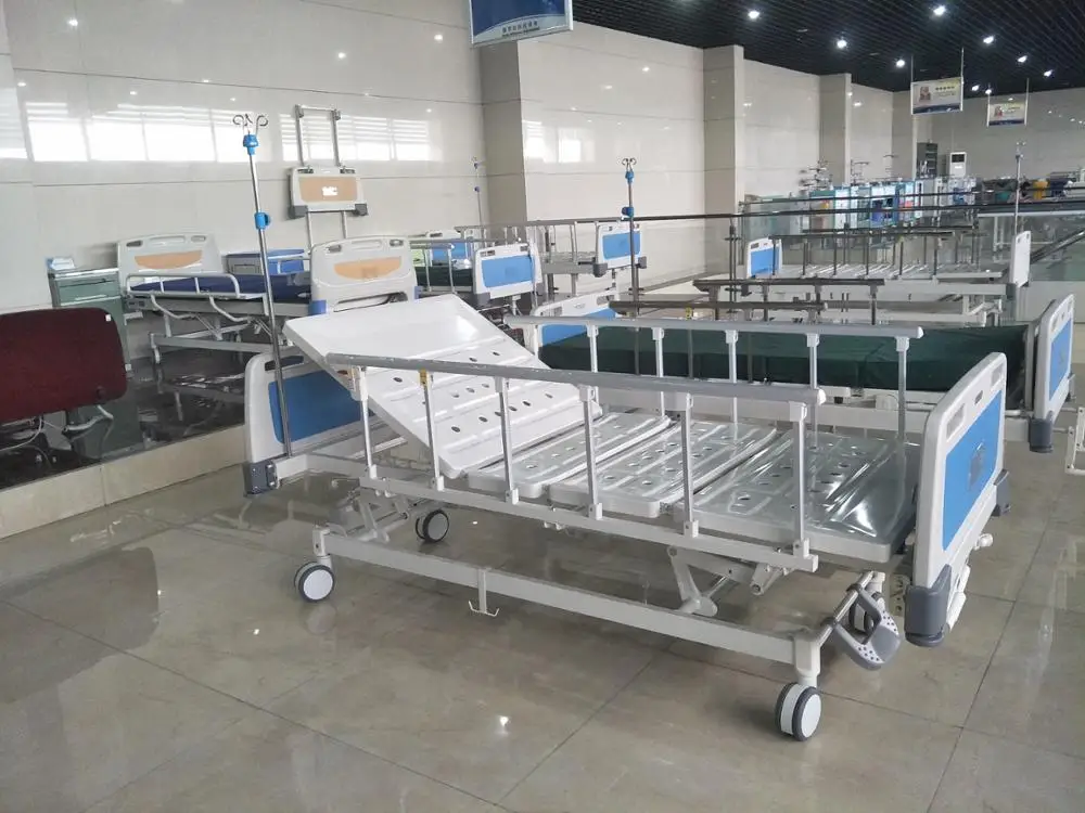 3 functions manual hospital bed for sale