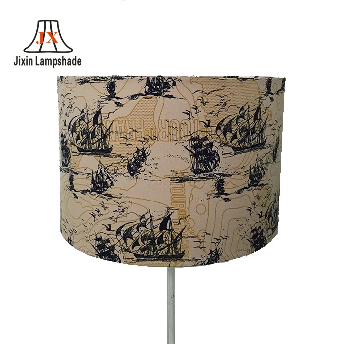 Romantic Custom Printing Fabric Wire Frames Round Lampshade Buy