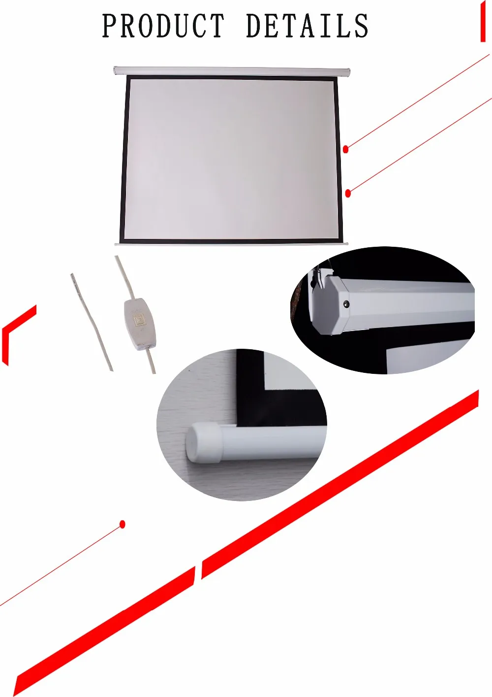 155" 169 Motorized Projector Screen Buy Projector Screen,Motorized