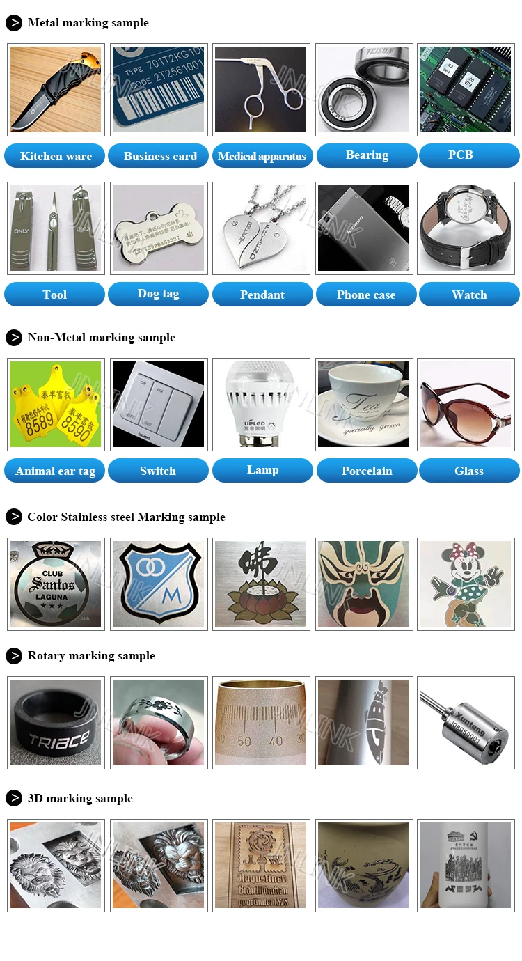 30 watt cnc fiber laser marking machine price for sale desktop