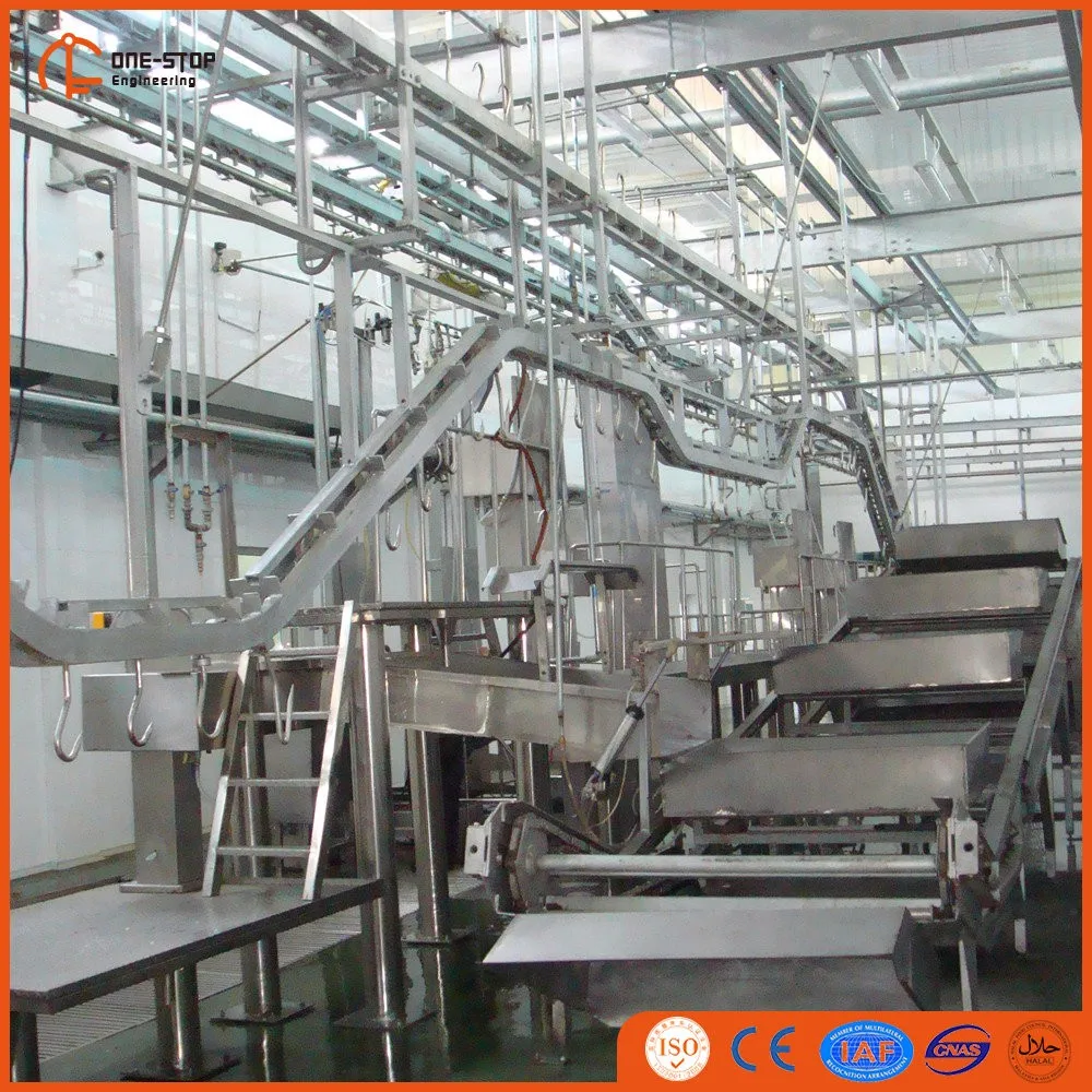 Donkey meat slaughterhouse processing and slaughtering machine