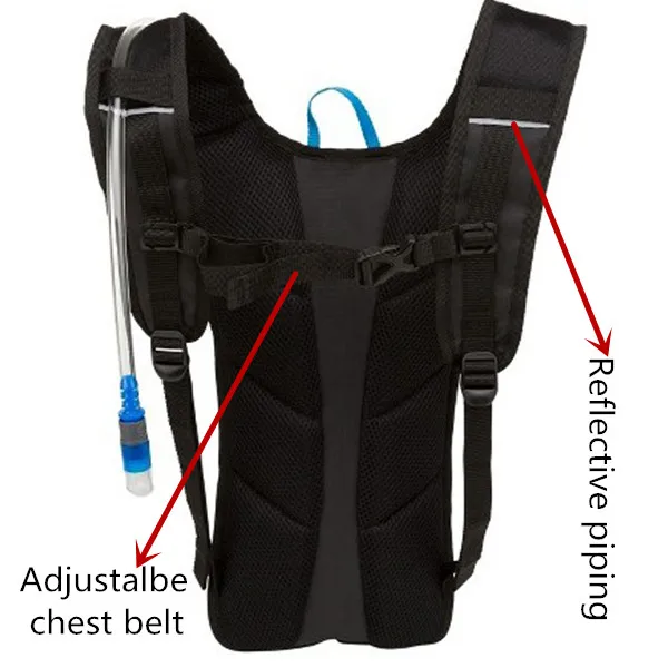 Mochila Hidratación Decathlon Rockrider 8300158 Negro | Walmart en línea