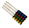 1.2m/ 1.6m /2m Outdoor Event Adjustable Tour Guide Hand Held AluminumTelescopic Flagpole with EVA hand shank
