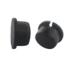 Customized molded large size SILICONE EPDM NBR rubber threading protect plug stopper grommet with hole