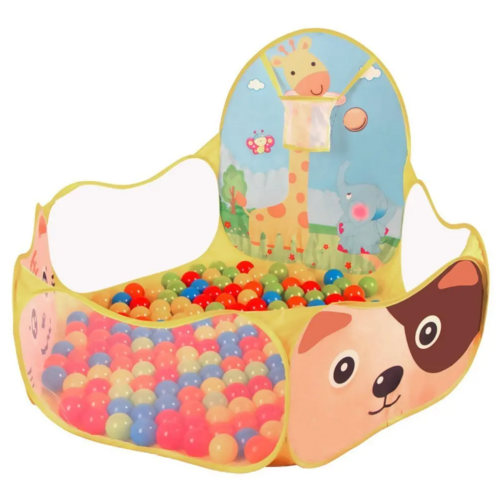 Whitelotous Indoor Kids Game Play Toy Tent Outdoor Portable Ocean Ball Pit Pool (Ocean Ball Not Included)