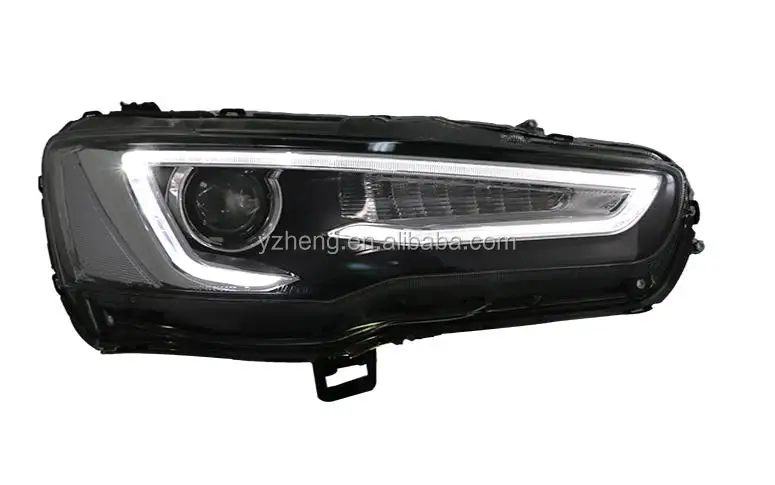 Vland factory car headlight for LANCER EX 2008-2014 with Xenon HID projector lens plug and play