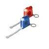 Promo Tool Plastic Tape Measure Keychain With1 Led Light LED Measure tape LED Keychain