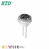 Chrome plating dual flush upc toilet switch push button water valve