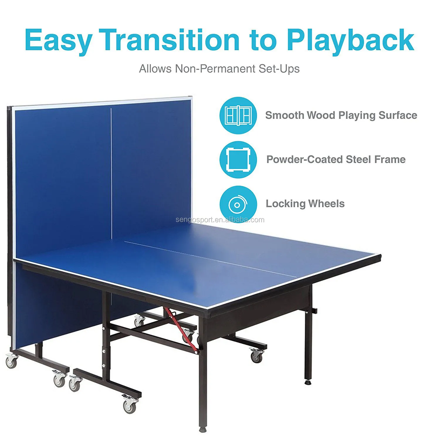 Hot Selling Customized Standard Table Tennis Table Sports Ping Pong