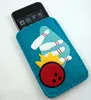 2018 new products advertising universal felt fabric china cell mobile phone cover accessories case with bowling pattern