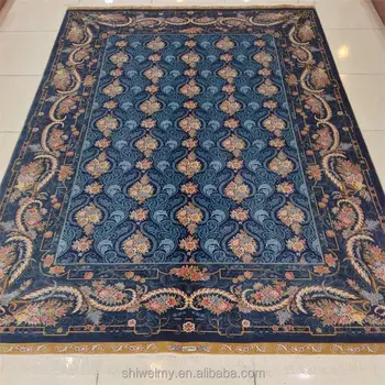 Aubusson Style Hand Knotted New Zealand Wool Area Rug With Fringe Aubusson Style Hand Knotted New Zealand Wool Area Rug With Fringe