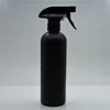 In stock 500ml Black PE Detergente Trigger Spray Plastic Bottles for Washing Liquid