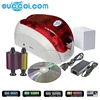 Data Card printer RFID Card printer with color ribbon r3011 for designing member card