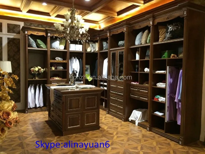 2014 модные ходить в шкаф, открытым мебель для спальни без дверей