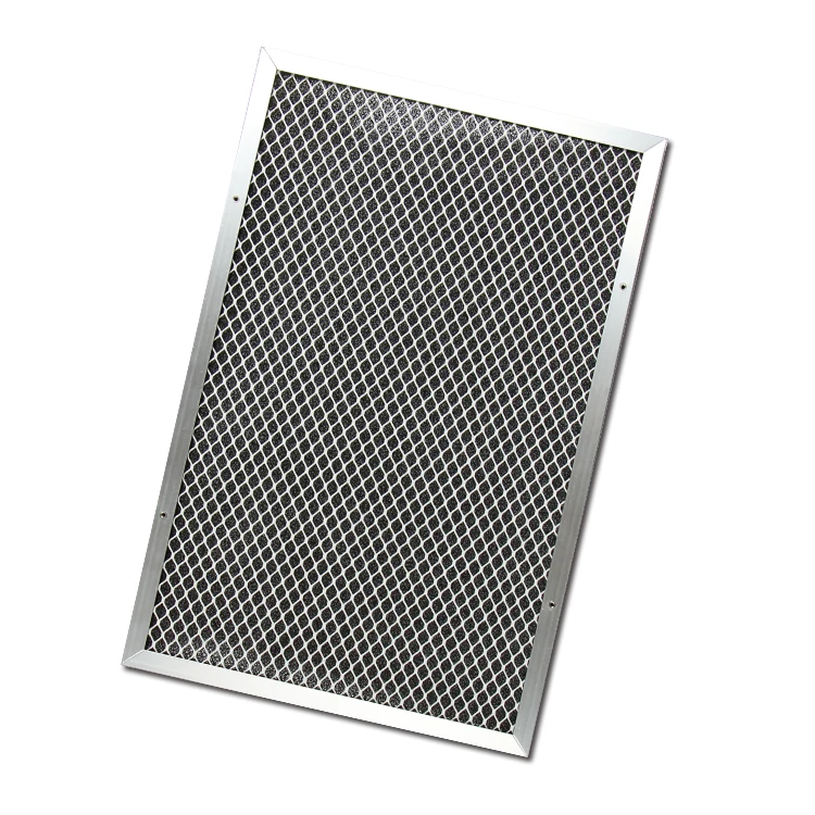 Pleated Air Filter With Polyester Fibre Media And Ul Hf And Ul