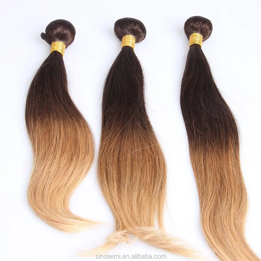 Online Shopping Singapore 100 Brazilian Hair Bundles 3 Tone Ombre