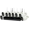 2MP PoE Video Waterproof Outdoor 1080P PoE IP Cameras Supported 8 Channel Home Wireless NVR Security System